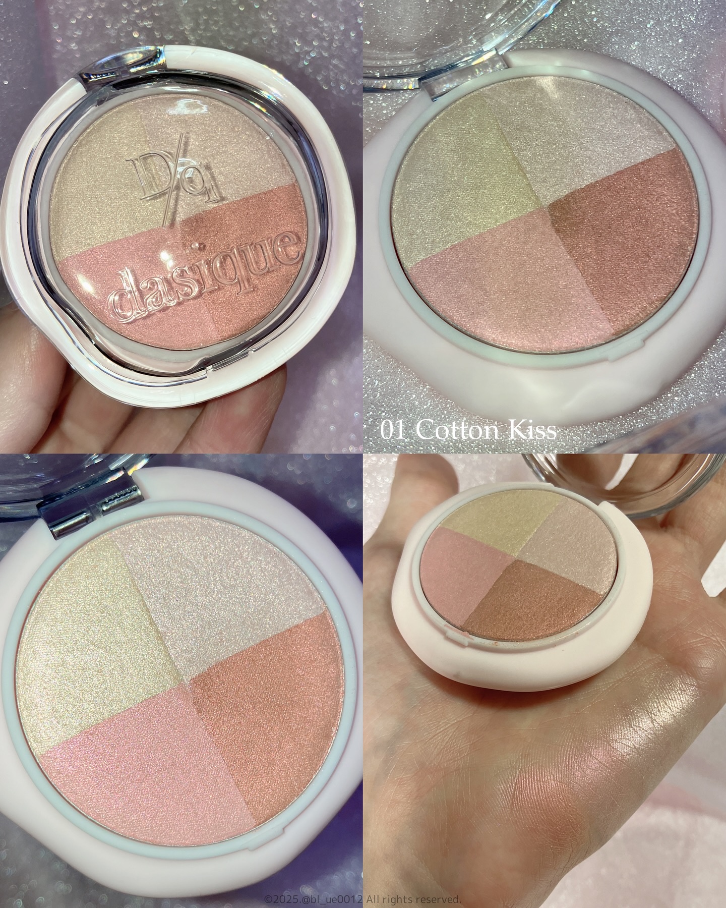 マルチクアッドシャドウ/dasique/パウダーアイシャドウを使ったクチコミ（2枚目）