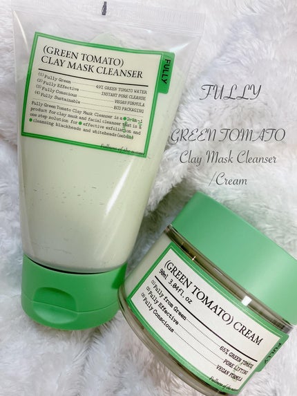 グリーントマトクレイマスククレンザー/FULLY/洗い流すパック・マスクを使ったクチコミ(1枚目)