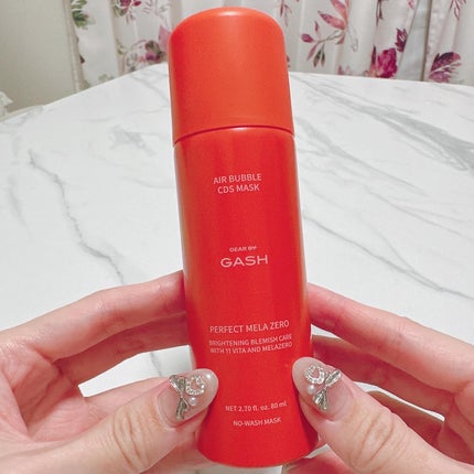 エアバブルCDSマスクP MELAゼロ/GASH/洗い流すパック・マスクを使ったクチコミ(1枚目)