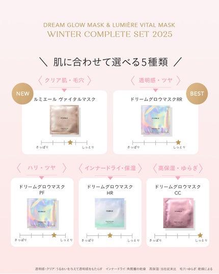 FEMMUE公式アカウント on LIPS 「【肌に合わせて選べる5種類✨ウィンターコンプリートセット202..」(1枚目)