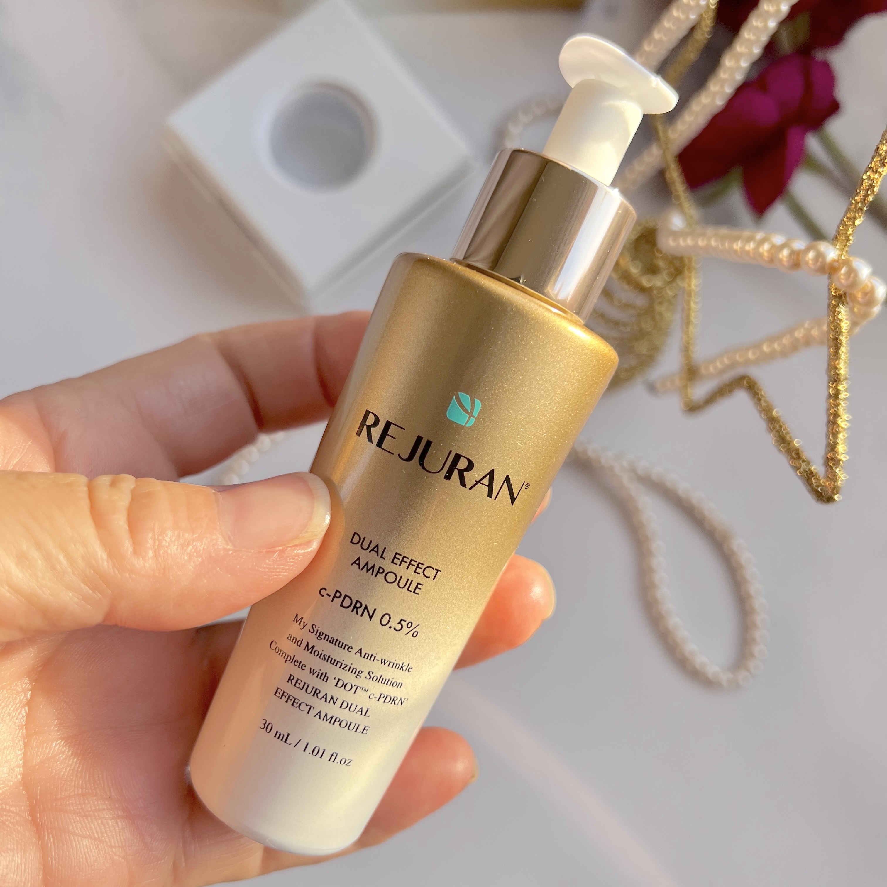 REJURAN デュアル エフェクト アンプル 30mL/REJURAN COSMETICS/美容液を使ったクチコミ（2枚目）