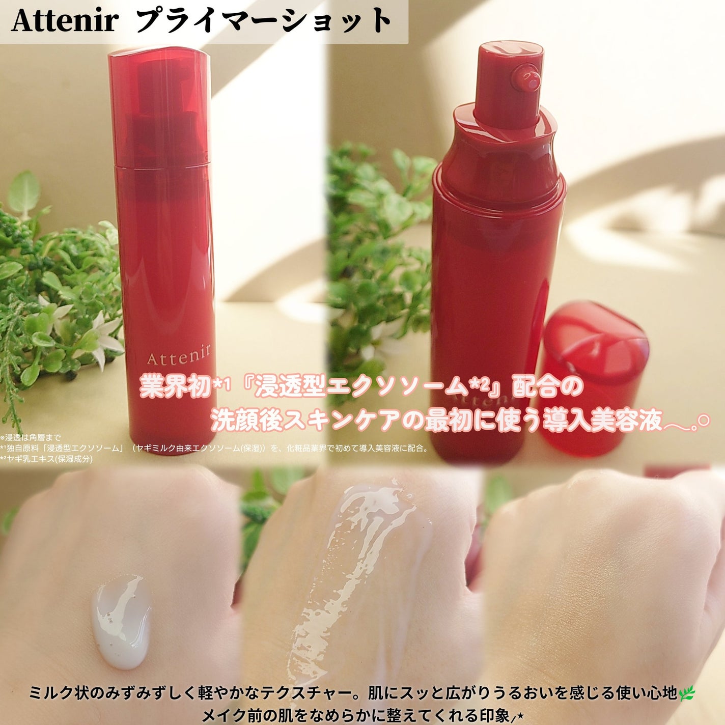 プライマーショット/アテニア/美容液を使ったクチコミ(2枚目)