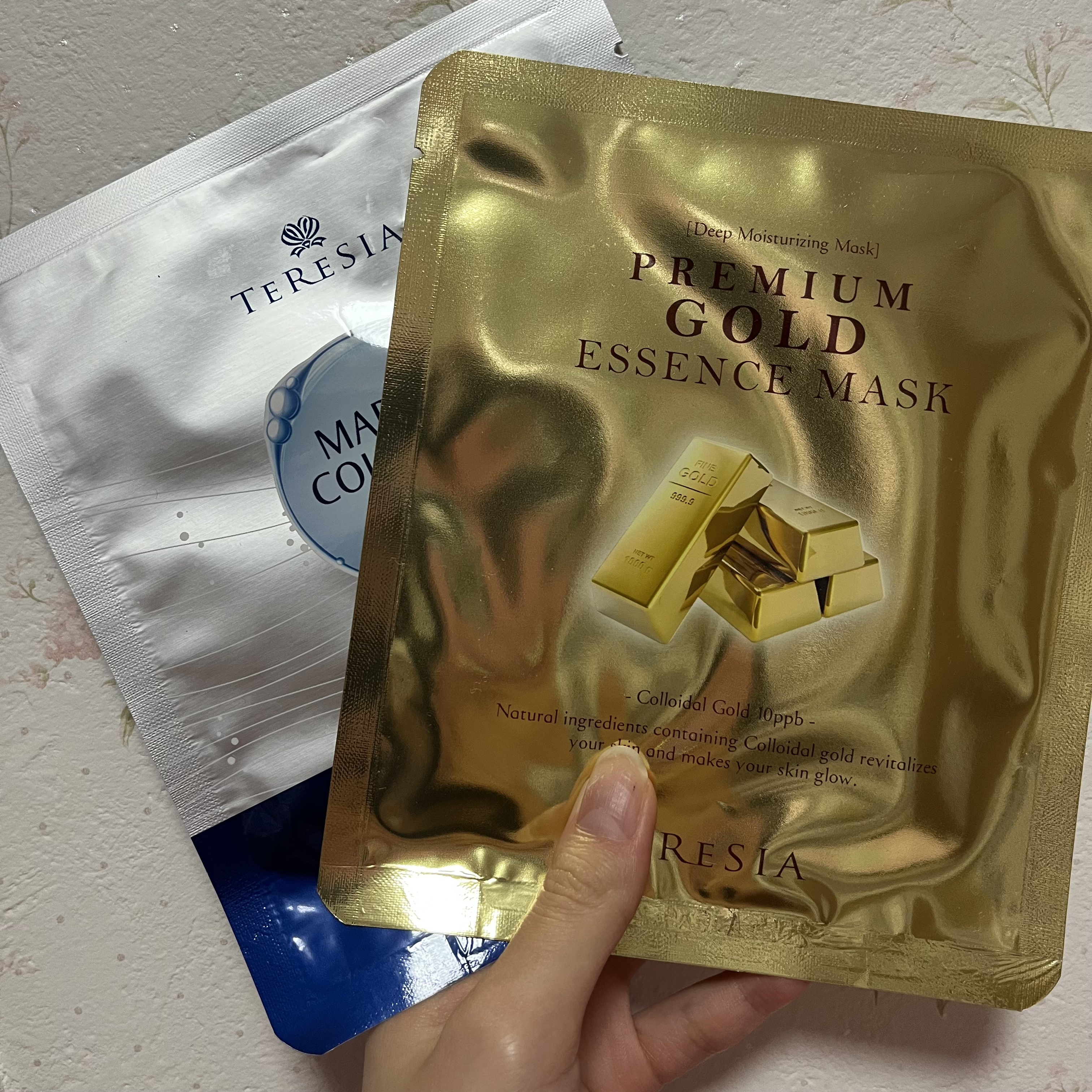 余ったからって韓国のお土産パック追加でもらった〜！！