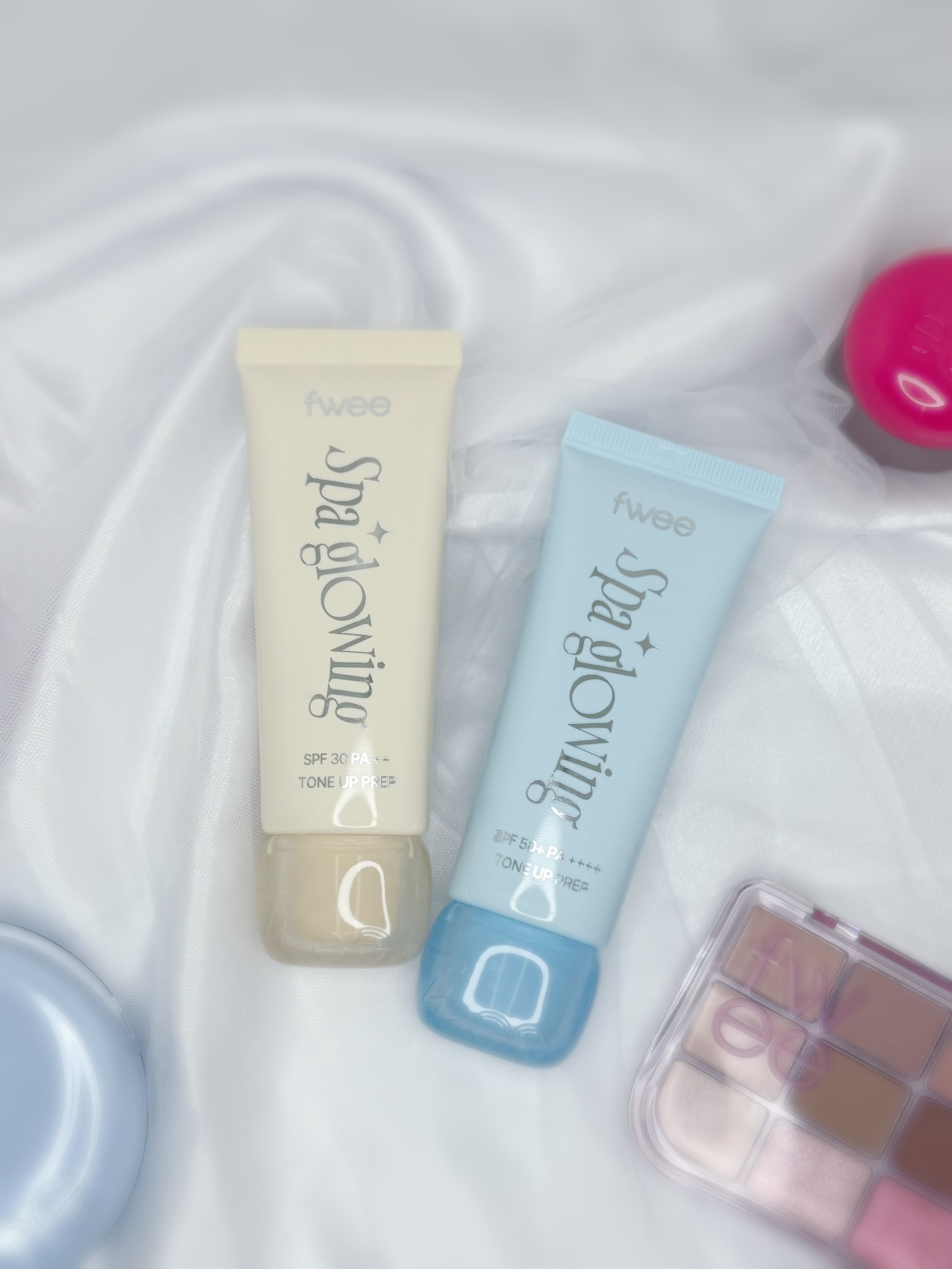 スパグロウUVトーンアップベース/fwee/化粧下地を使ったクチコミ（1枚目）