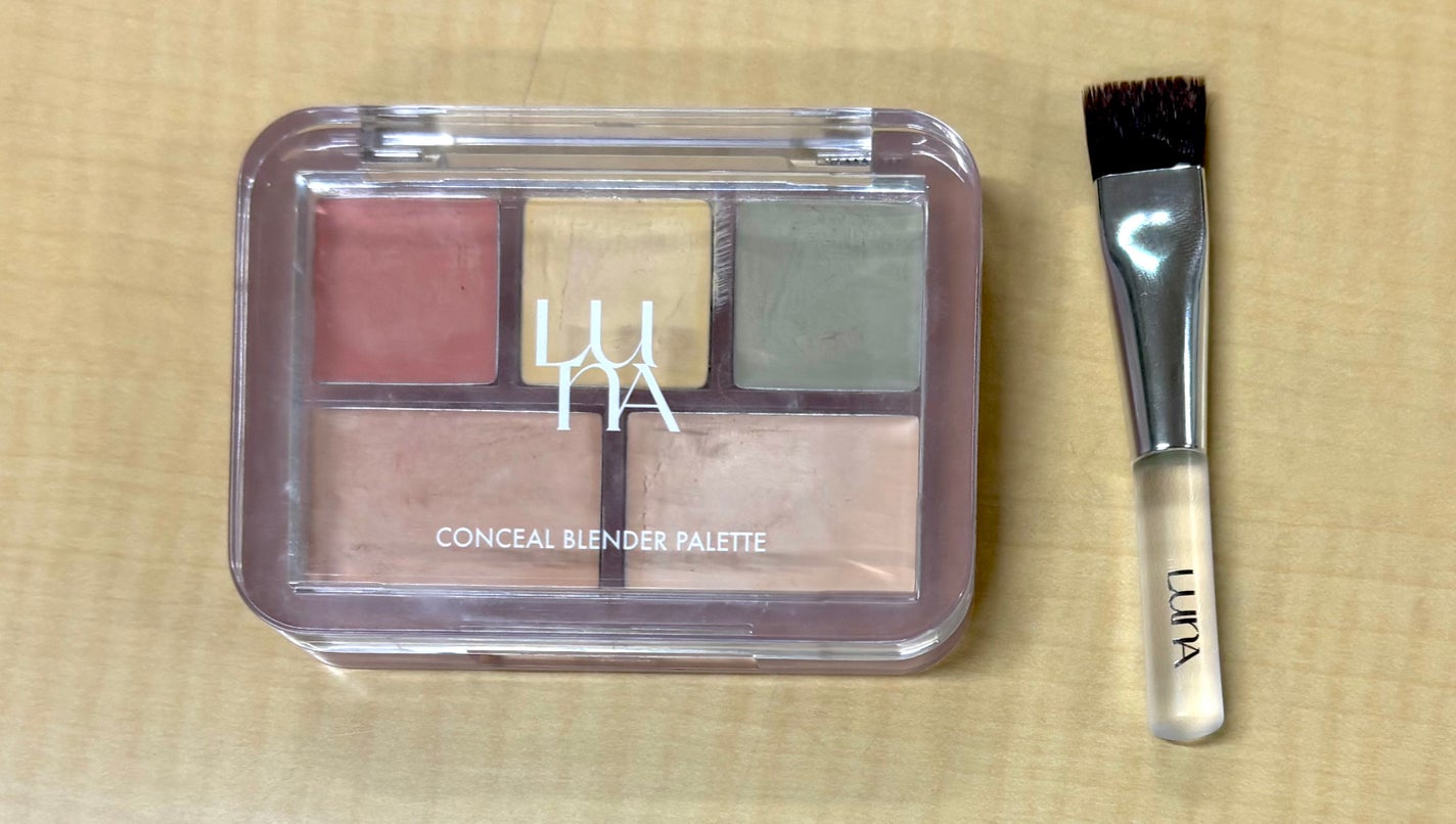 コンシールブレンダーパレット/LUNA/パレットコンシーラーを使ったクチコミ(1枚目)