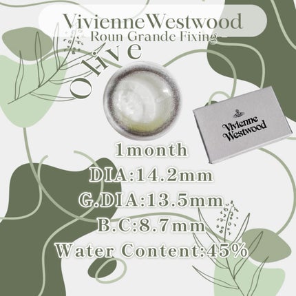 VivienneWestwood 1month/Vivienne Westwood/1ヶ月(1MONTH)カラコンを使ったクチコミ(2枚目)