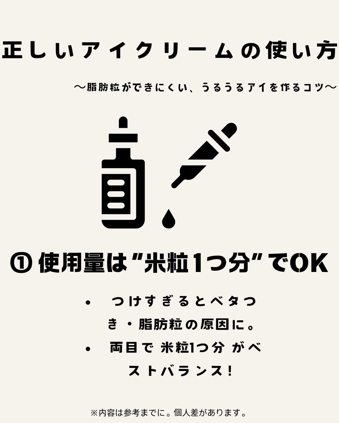 リンクルアイクリーム N/なめらか本舗/アイケア・アイクリームを使ったクチコミ(1枚目)