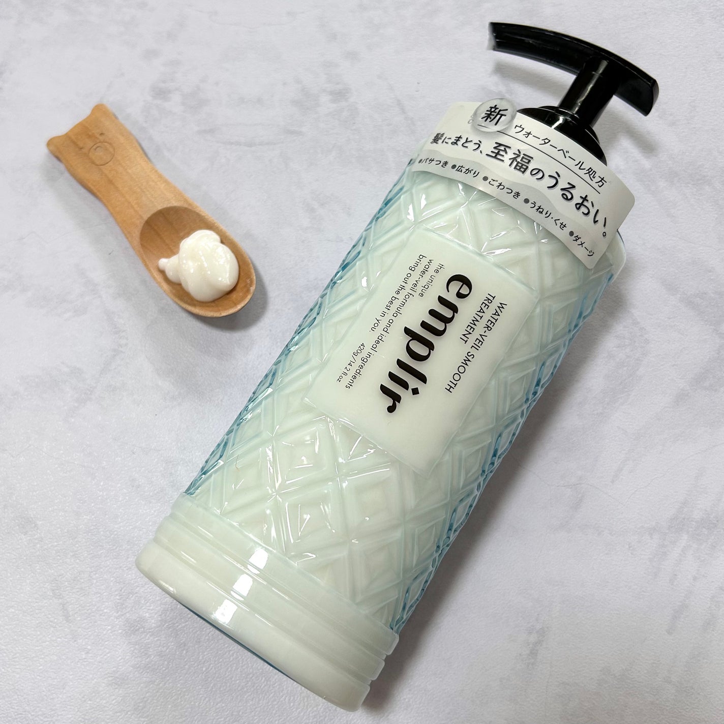 ウォーターベール スムース シャンプー/トリートメント/emplir/市販シャンプーを使ったクチコミ(3枚目)