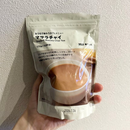 無印良品 好みの濃さで味わう マサラチャイのクチコミ「無印良品
好みの濃さで味わう マサラチャイ
ほっと一息つきたい時に
よく飲んでいます!
.....」(1枚目)