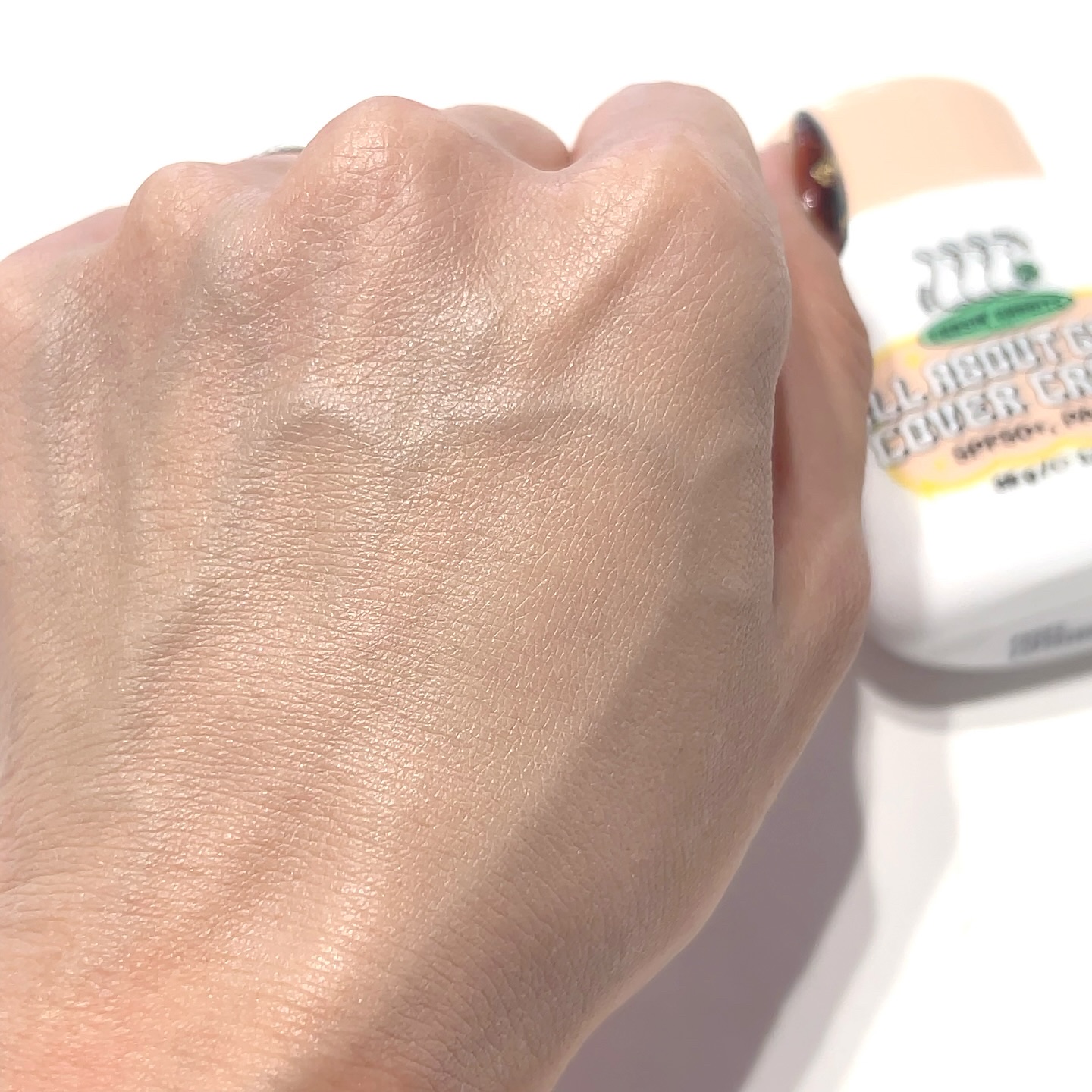 オールアバウトグロウカバークリーム/CHASIN'RABBITS/日焼け止めクリームを使ったクチコミ（3枚目）