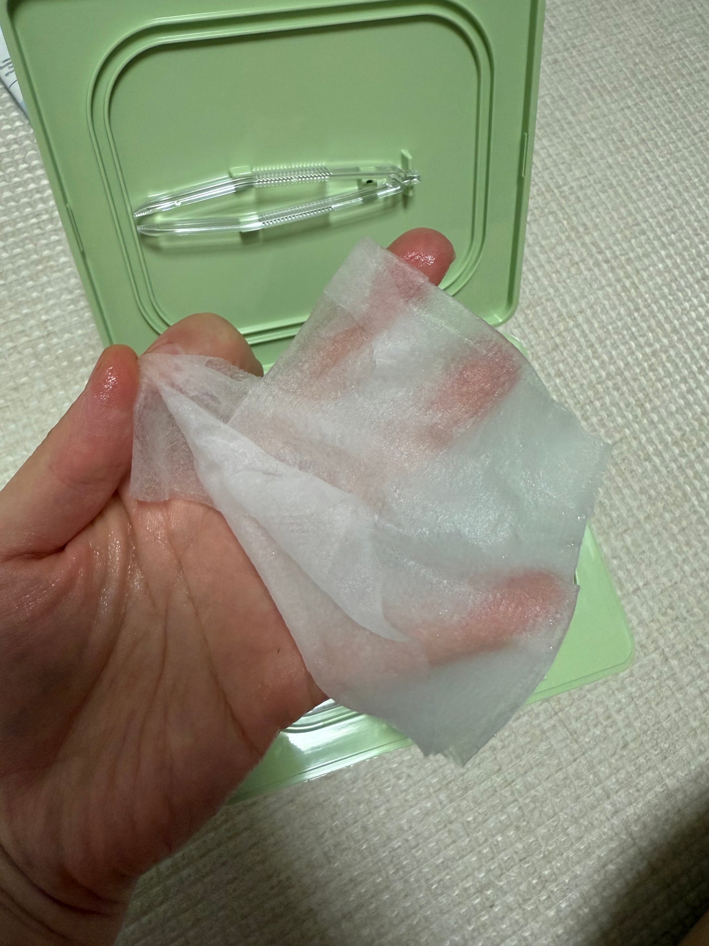 ドクダミシートマスクデイリーピック/Abib /シートマスク・パックを使ったクチコミ(3枚目)