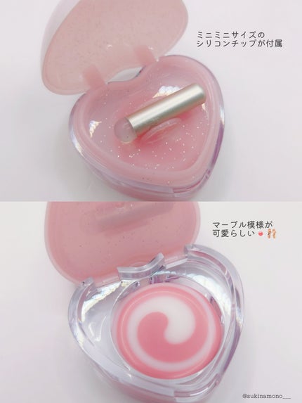 キャンディローリングポット/dasique/リップグロスを使ったクチコミ(3枚目)