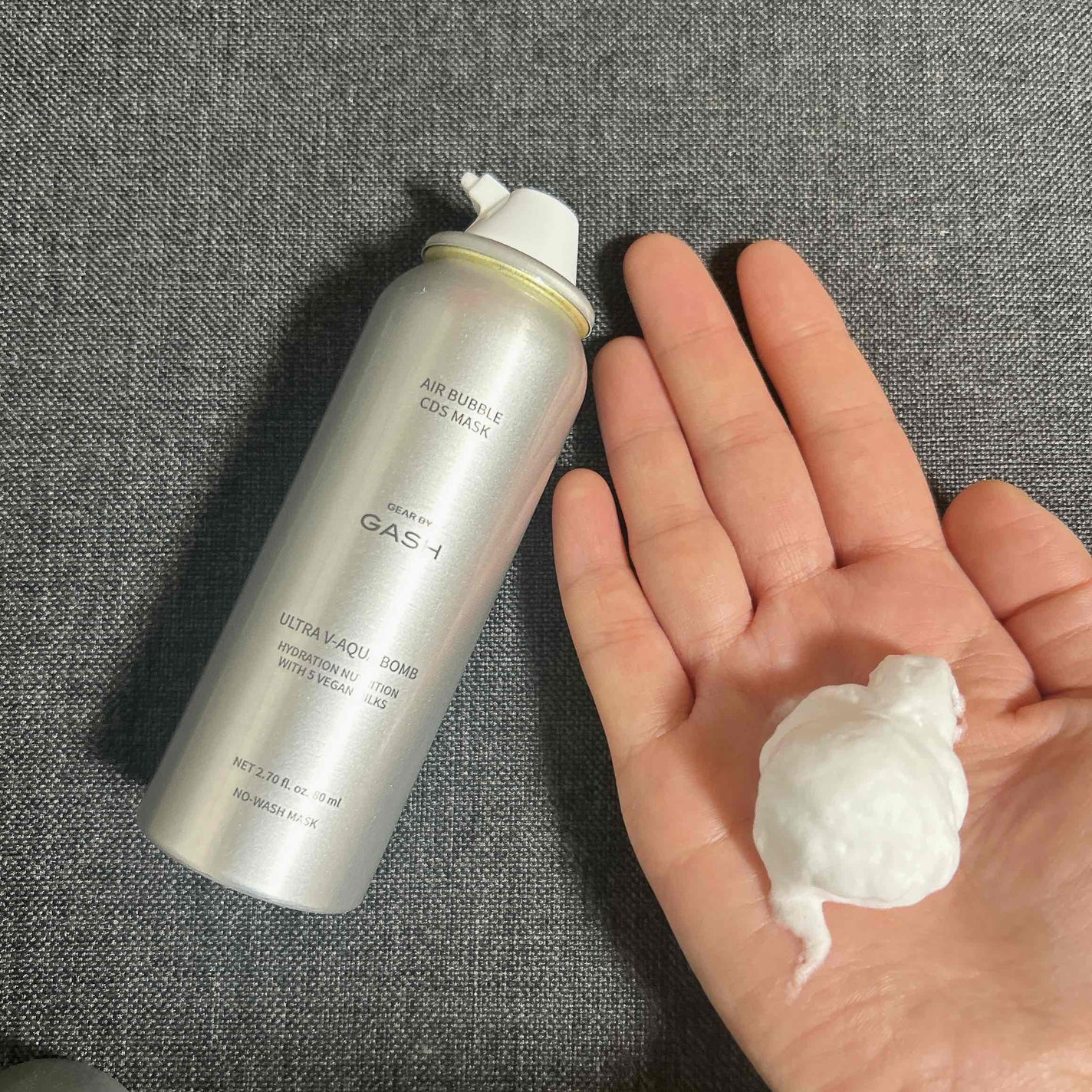 エアバブルCDSマスクU V-アクアボム/GASH/洗い流すパック・マスクを使ったクチコミ(2枚目)
