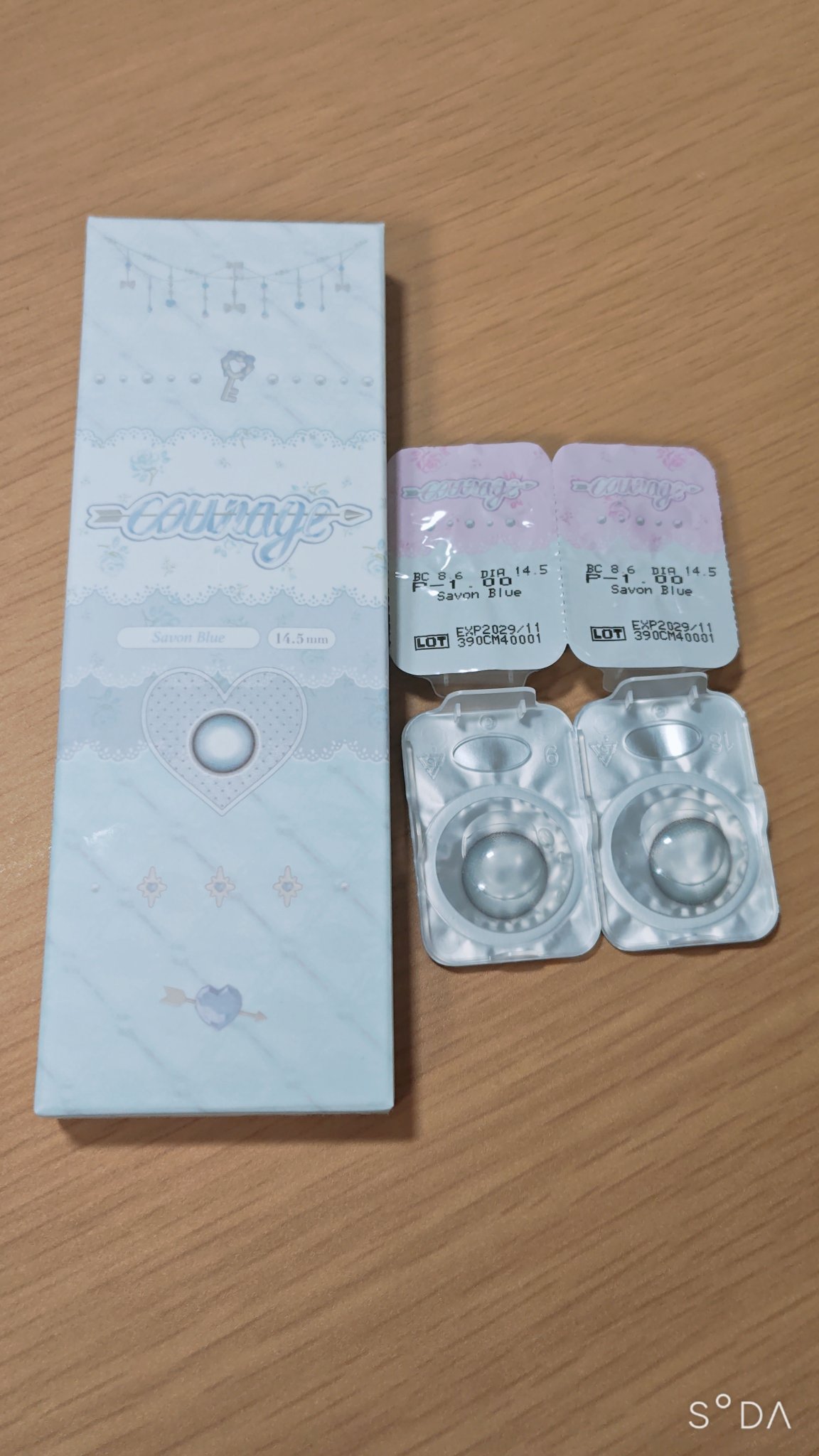 courage 1day/courage/ワンデー（１DAY）カラコンを使ったクチコミ（1枚目）