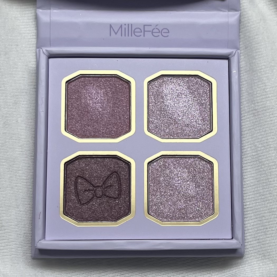 マイキティアイパレット M02 ラグドール / ディズニー マリー/MilleFée/アイシャドウパレットを使ったクチコミ（2枚目）