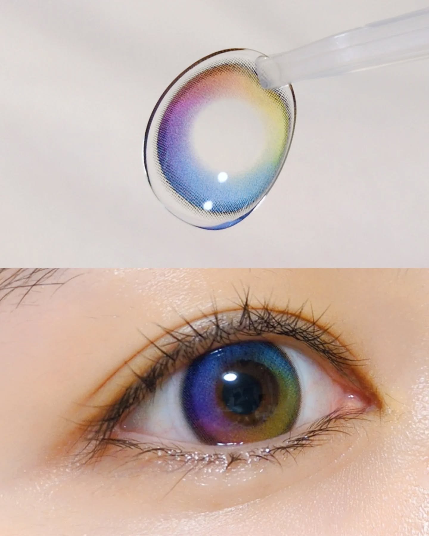 Lollipop/MIMIC LENS/１ヶ月（１MONTH）カラコンを使ったクチコミ（3枚目）