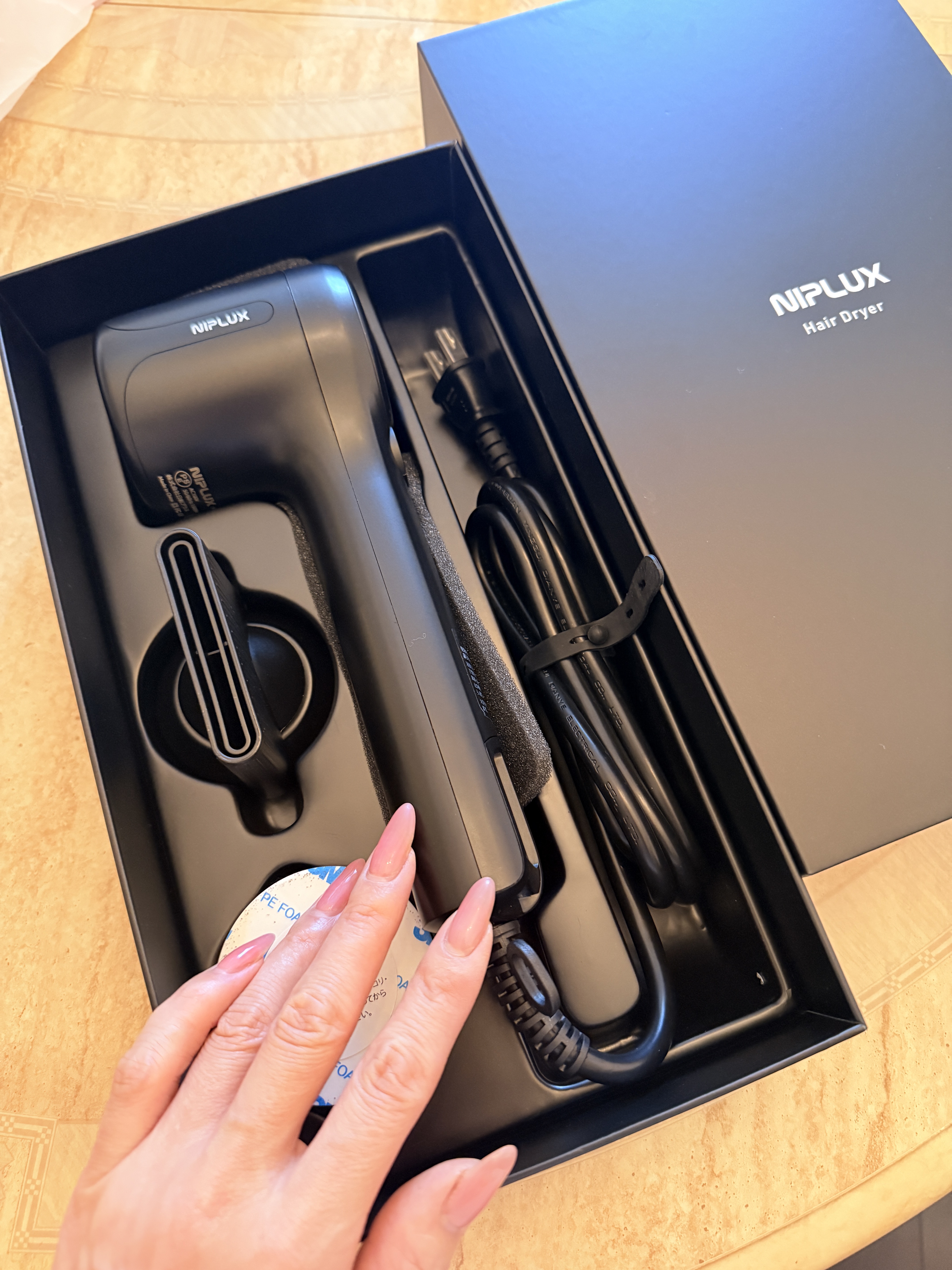 Hair Dryer/NIPLUX/ドライヤーを使ったクチコミ（1枚目）