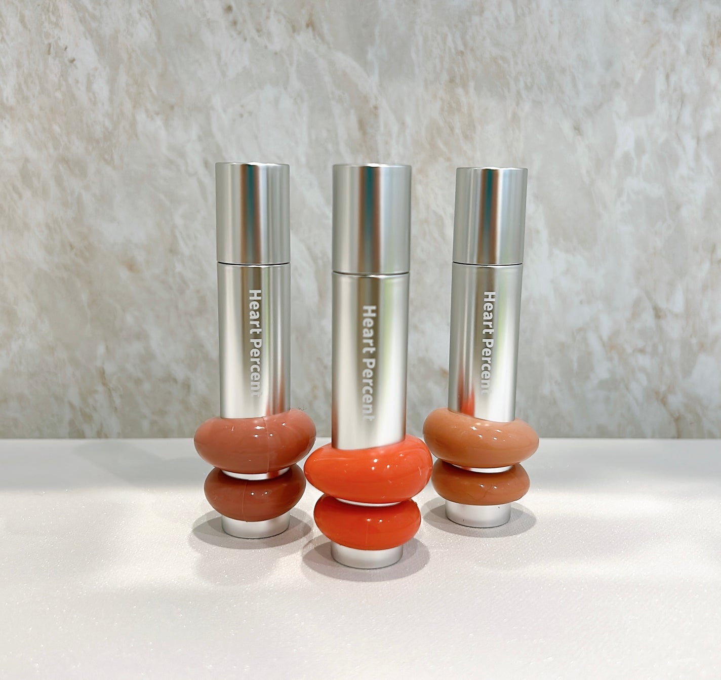 ドットオンムードワンウェイグロイティント/Heart Percent/リップティントを使ったクチコミ(8枚目)