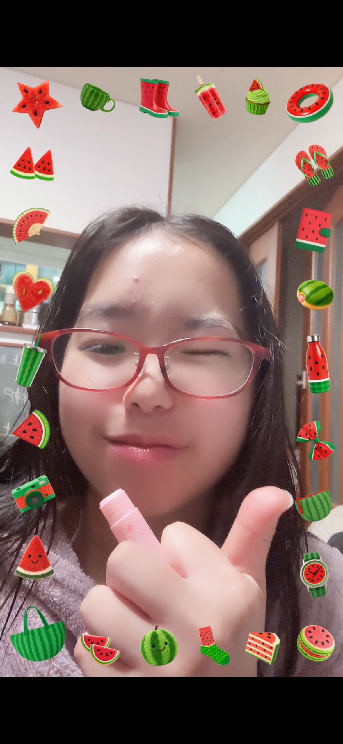 絢音 on LIPS 「口紅がいらないモイスト さくら使い心地は思ったより良くなくてし..」(2枚目)