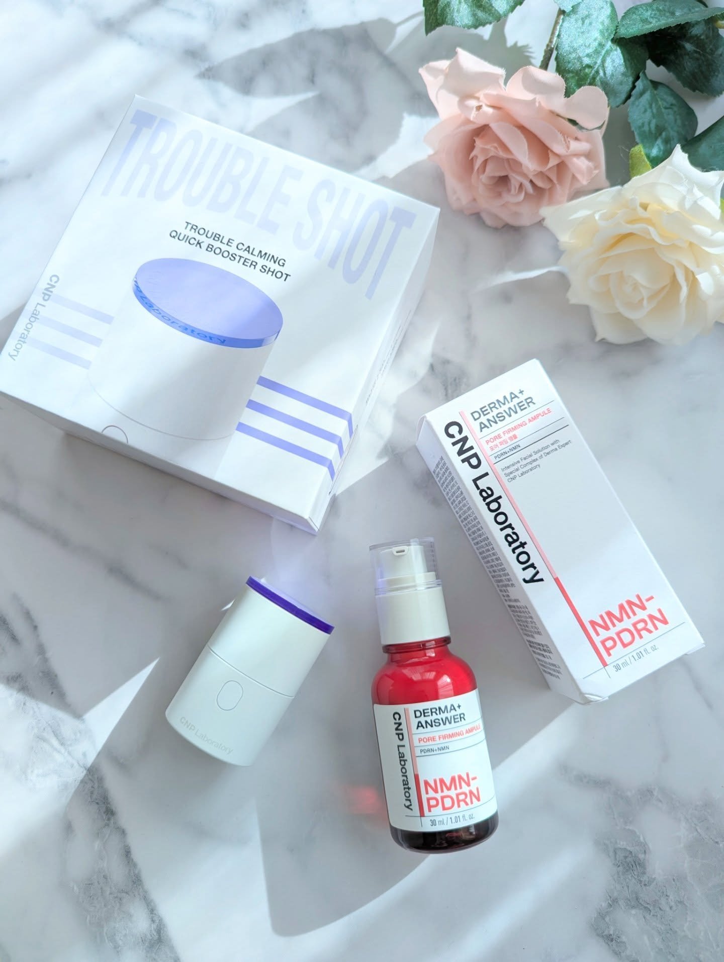 トラブルカーミングクイックブースターショット/CNP Laboratory/美顔器・マッサージを使ったクチコミ（1枚目）