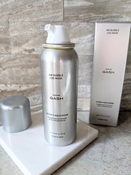 エアバブルCDSマスクU V-アクアボム/GASH/洗い流すパック・マスクを使ったクチコミ(2枚目)