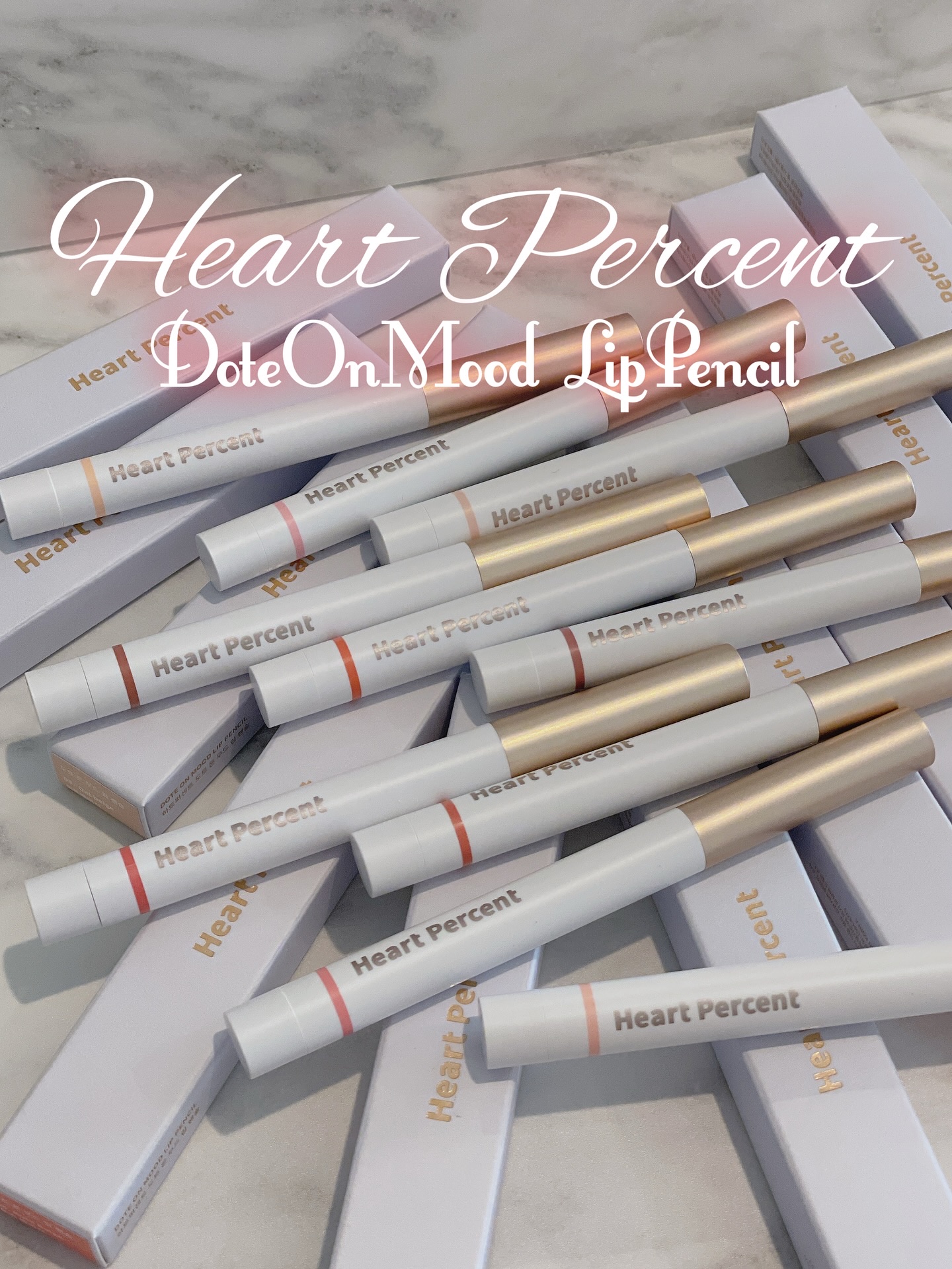 ドットオンムードリップペンシル/Heart Percent/リップライナーを使ったクチコミ（1枚目）