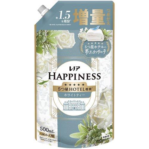 レノアハピネス夢ふわタッチ ホワイトティー 詰替（500ml）