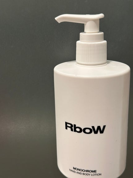 ハンドアンドボディローション - MONOCHROME/RboW/ボディローションを使ったクチコミ(1枚目)