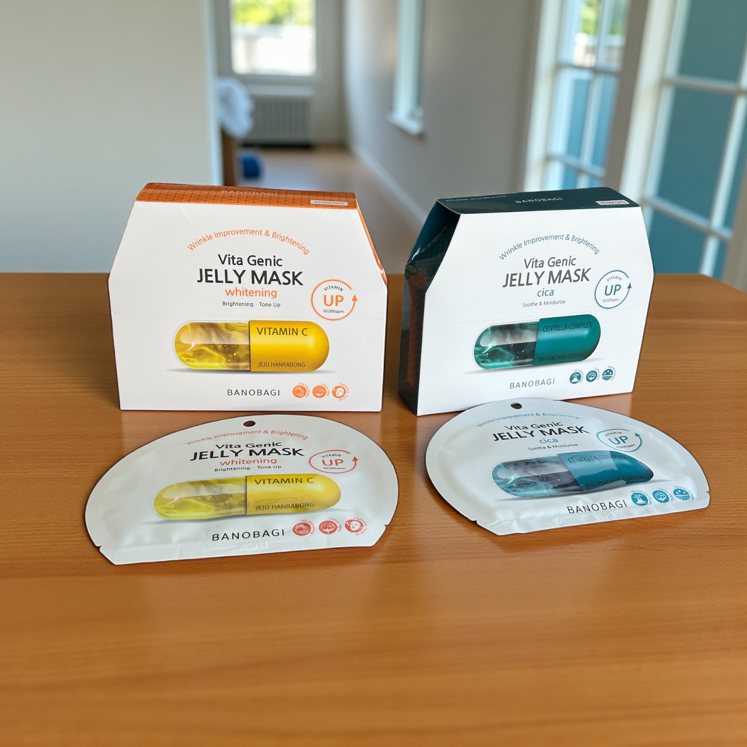 ビタ ジェニックゼリーマスク/BANOBAGI/シートマスク・パックを使ったクチコミ（1枚目）