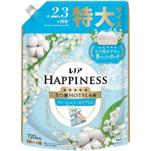 レノアハピネス夢ふわタッチ ウォームコットン＆すずらん 詰替特大（720ml）