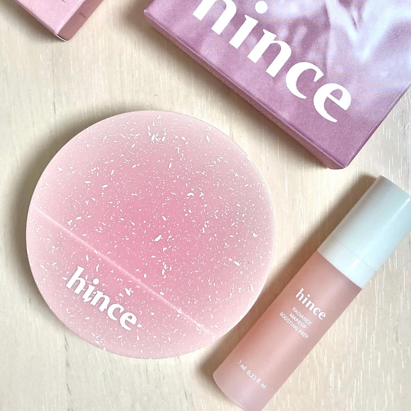 
#PR

hince
🤍ラディアンスメイクアップブースティングプレップミニ
スキンケア後に使うと
ファンデの密着度が高まります！

🤍カバーマスターピンククッション
しっかりカバーしながら、
厚塗り感のない自然なツヤ肌に✨️✨️

パ