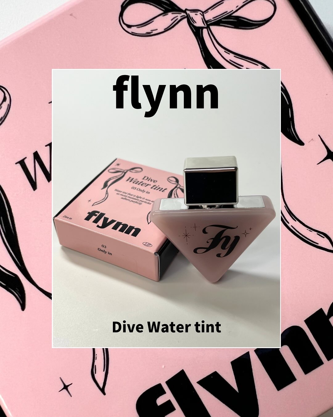Dive Water Tint 03 オンリーイン/Flynn/口紅を使ったクチコミ（1枚目）