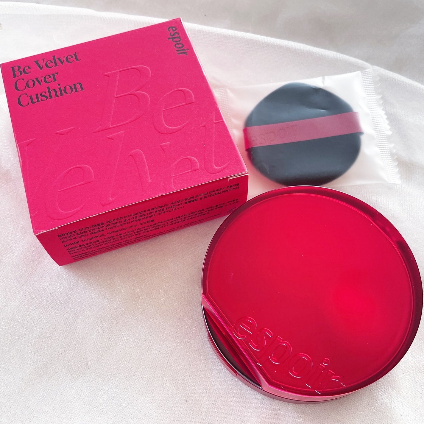 ビーベルベットカバークッション/espoir/クッションファンデーションを使ったクチコミ(6枚目)