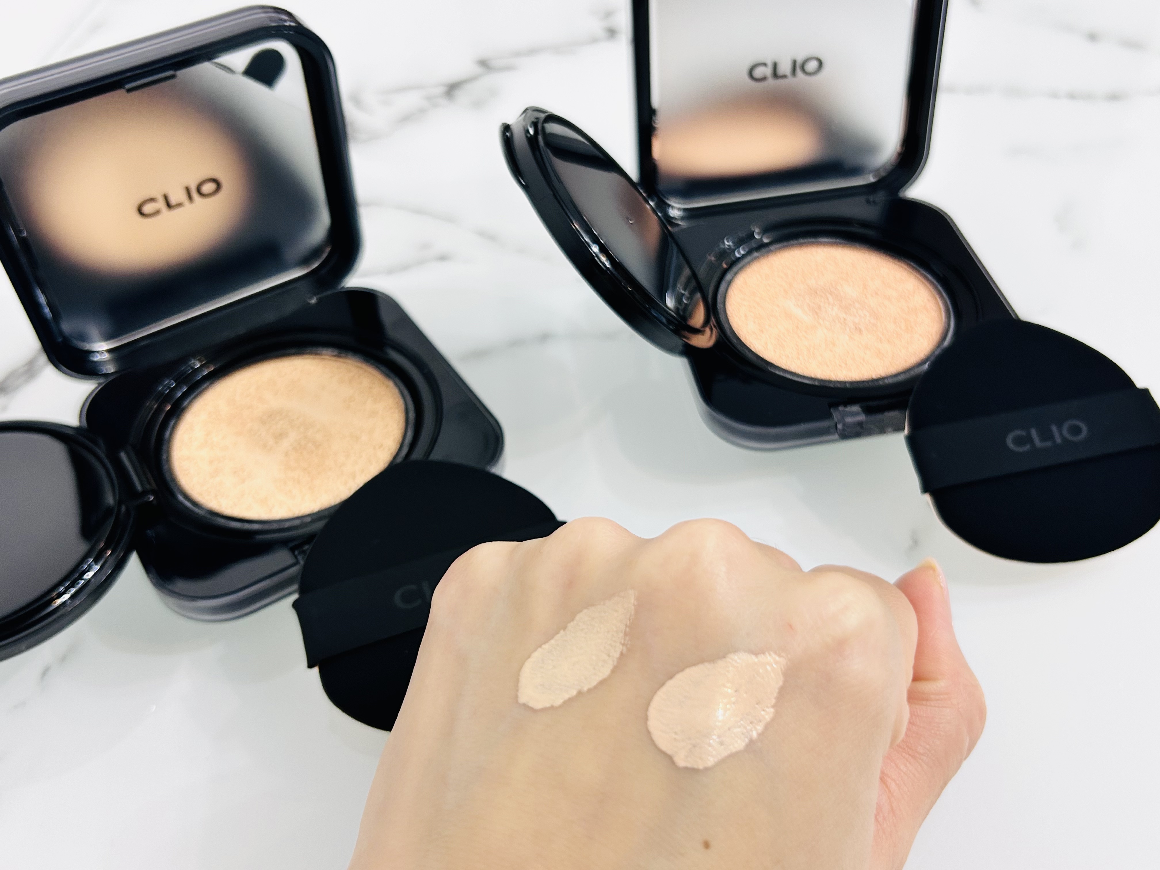 キル カバー ファンウェア クッション/CLIO/クッションファンデーションを使ったクチコミ（3枚目）