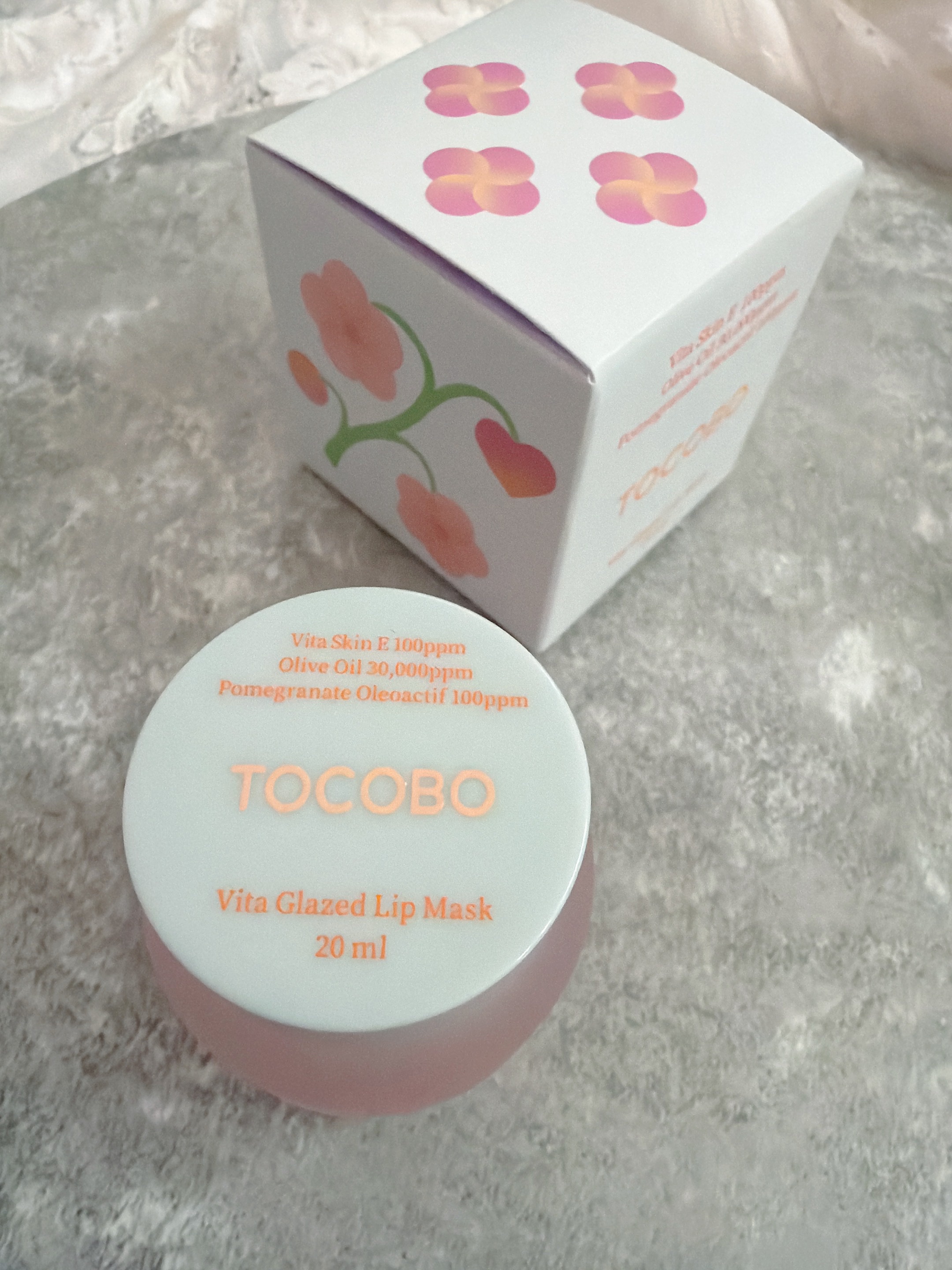 ビタグレーズドリップマスク/TOCOBO/リップマスクを使ったクチコミ（1枚目）