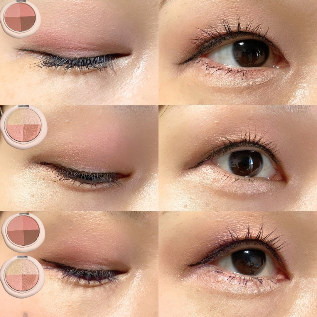 マルチクアッドシャドウ/dasique/パウダーアイシャドウを使ったクチコミ(5枚目)