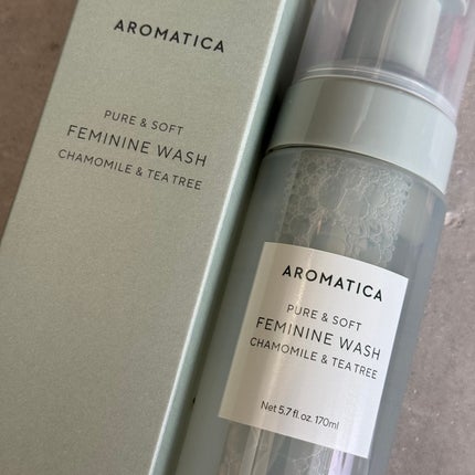ピュア&ソフトフェミニンウォッシュ /AROMATICA/デリケートゾーンケアを使ったクチコミ(4枚目)