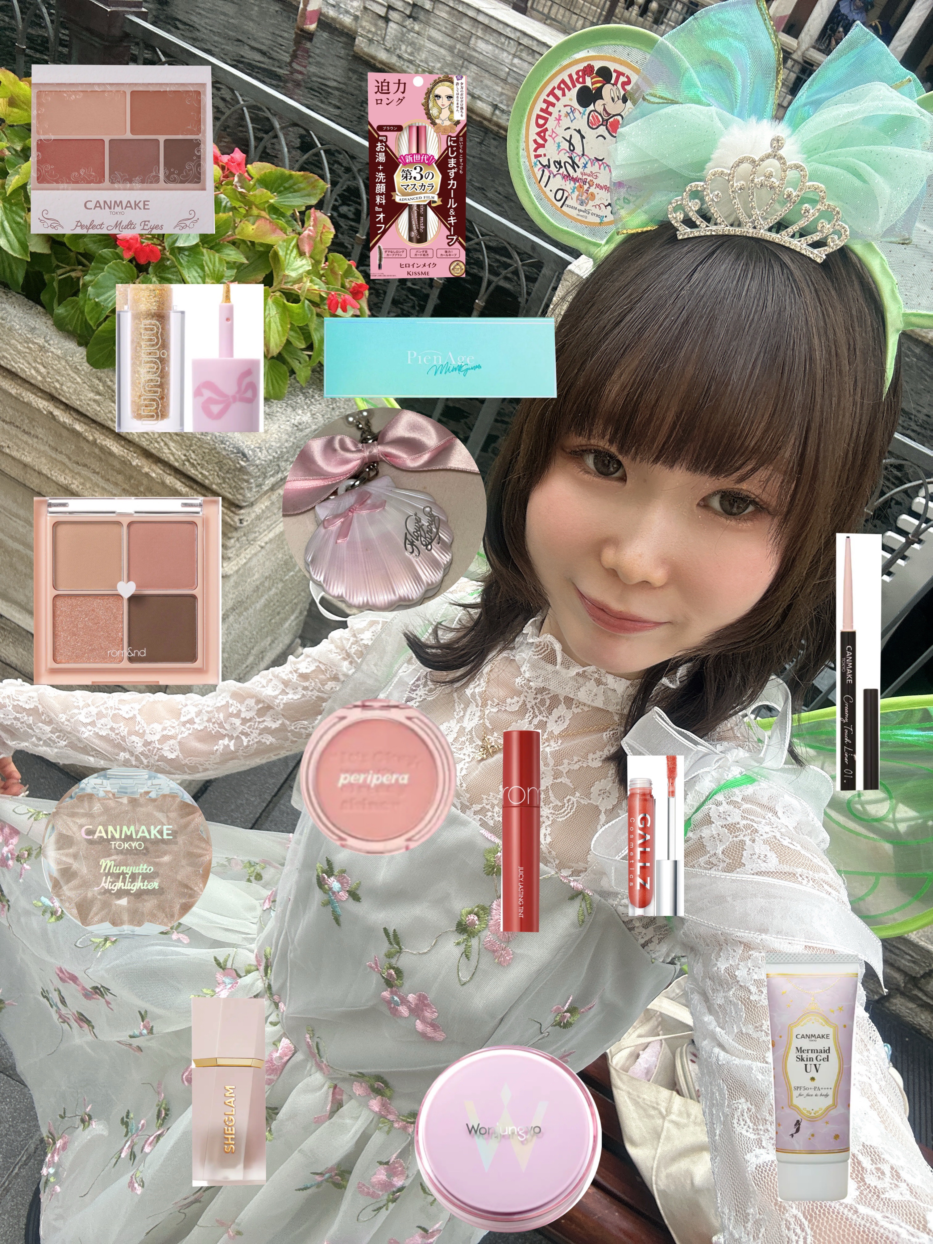 ピュア ブラッシュド サンシャイン チーク/PERIPERA/パウダーチークを使ったクチコミ（2枚目）