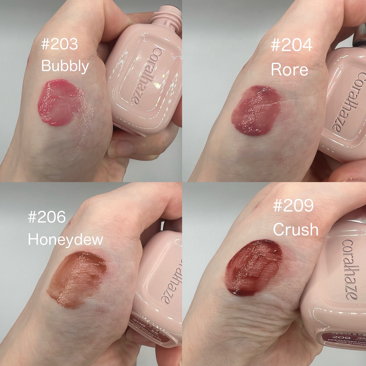 デュー ドロップ ティント/Coralhaze/リップティントを使ったクチコミ（2枚目）