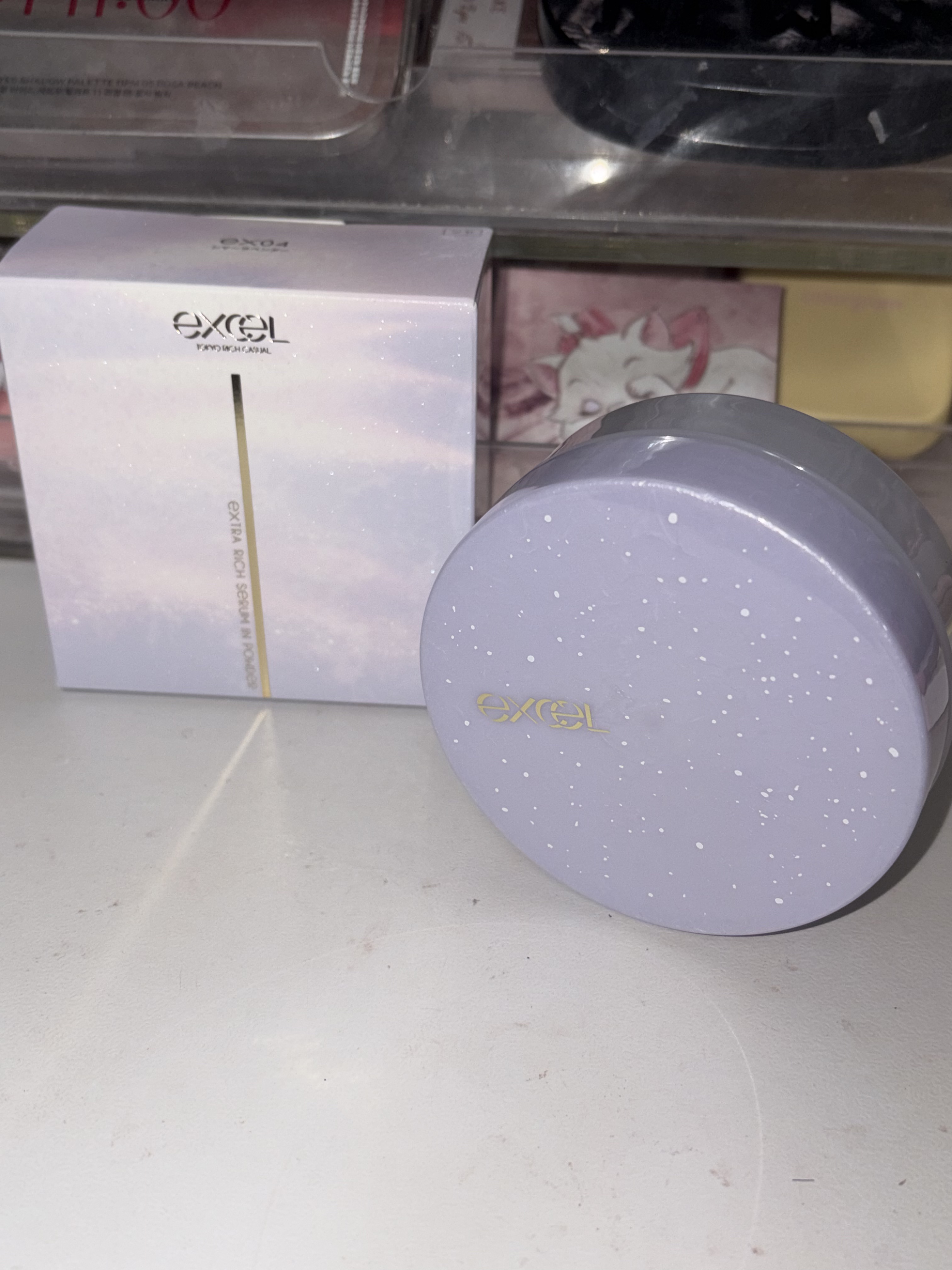 エクストラリッチ セラムインパウダー/excel/ルースパウダーを使ったクチコミ（2枚目）