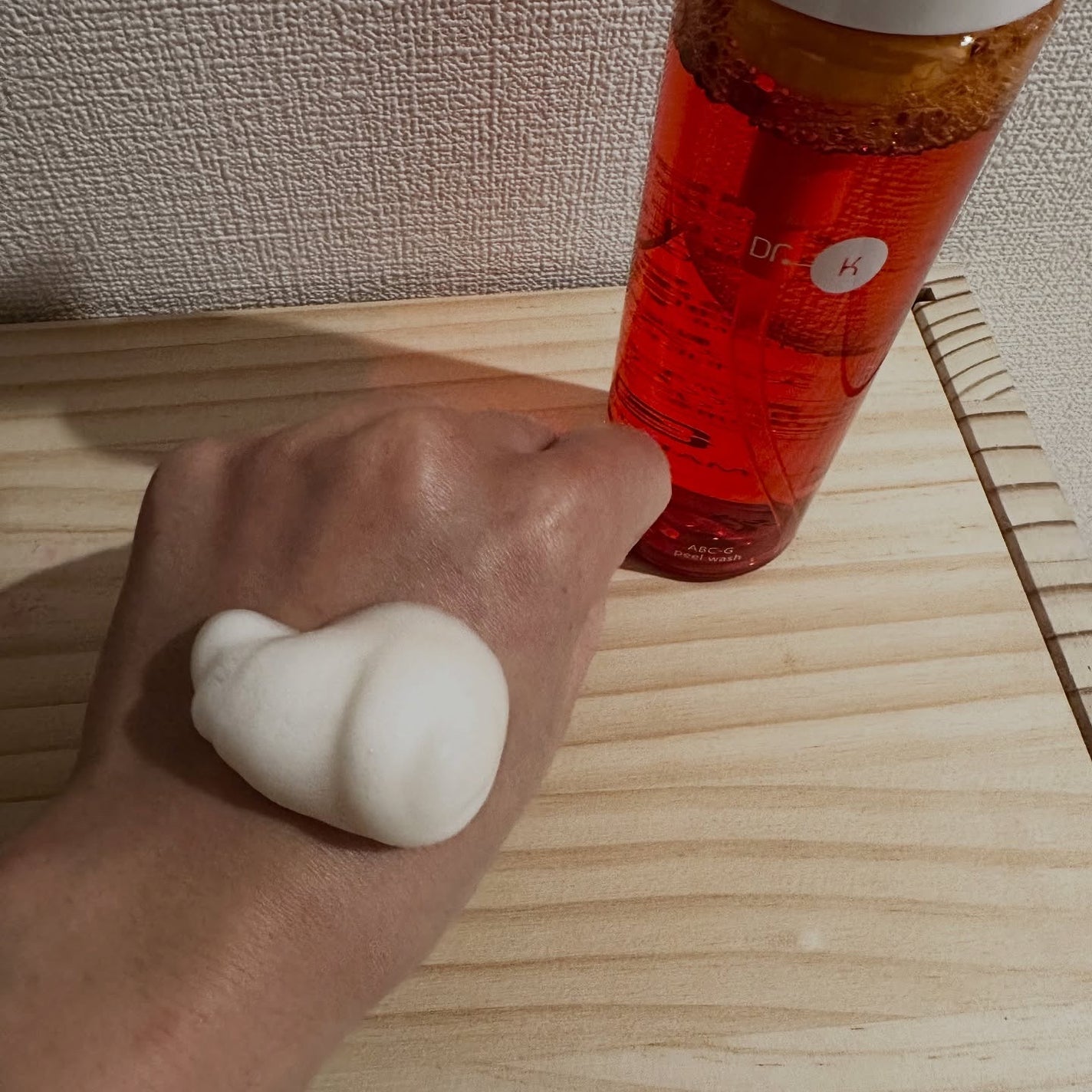 ABC-Gピールウォッシュ/ドクターケイ/泡洗顔を使ったクチコミ(2枚目)