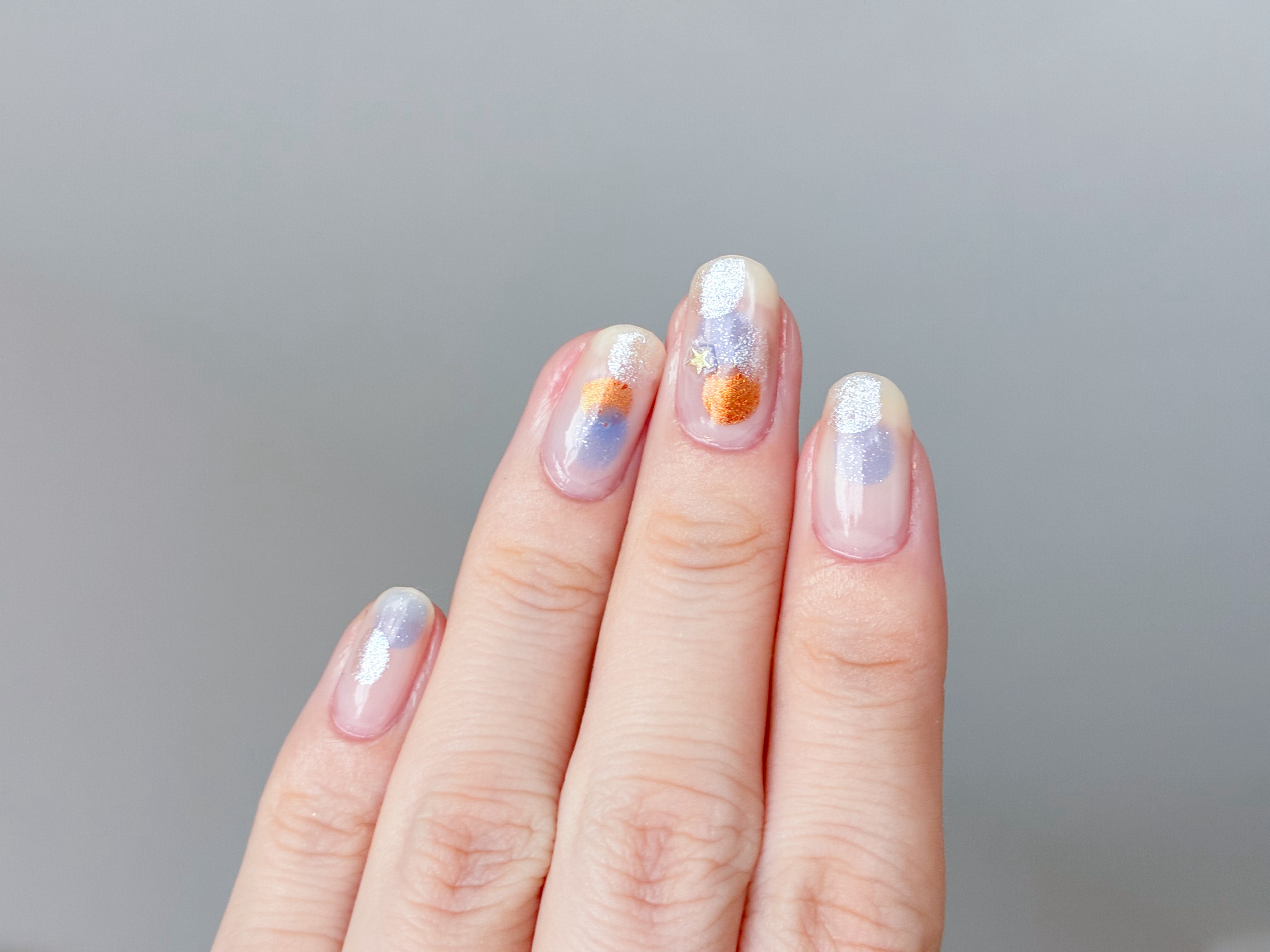 ネイルホリック くすみカラーズ BL009K/ネイルホリック/マニキュアを使ったクチコミ（3枚目）