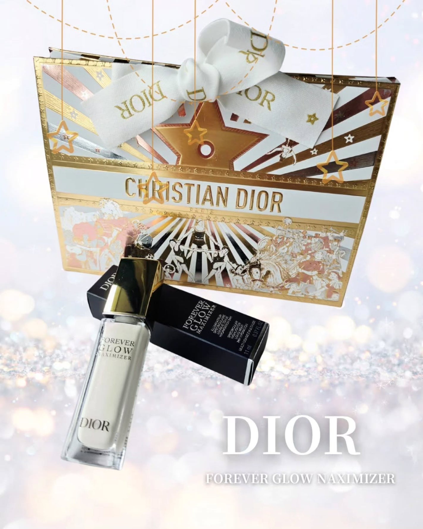 ディオールスキン フォーエヴァー グロウ マキシマイザー(ホリデーコレクション 2025 限定品)/Dior/リキッドハイライトを使ったクチコミ(1枚目)