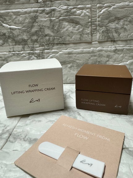 フローリフティングラッピングクリーム/koy/フェイスクリームを使ったクチコミ(1枚目)