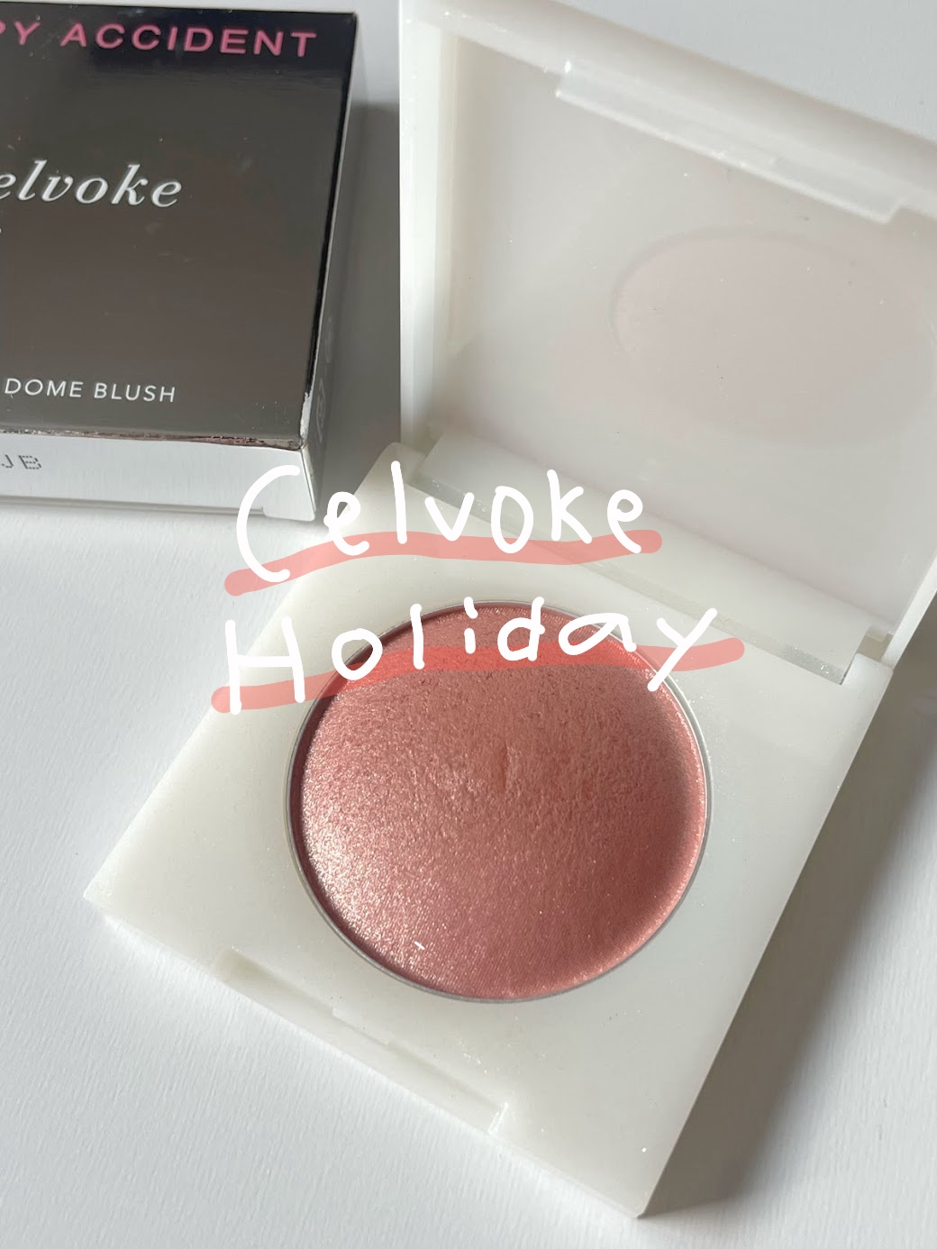 セルヴォーク ルミナスドーム ブラッシュ/Celvoke/パウダーチークを使ったクチコミ（1枚目）