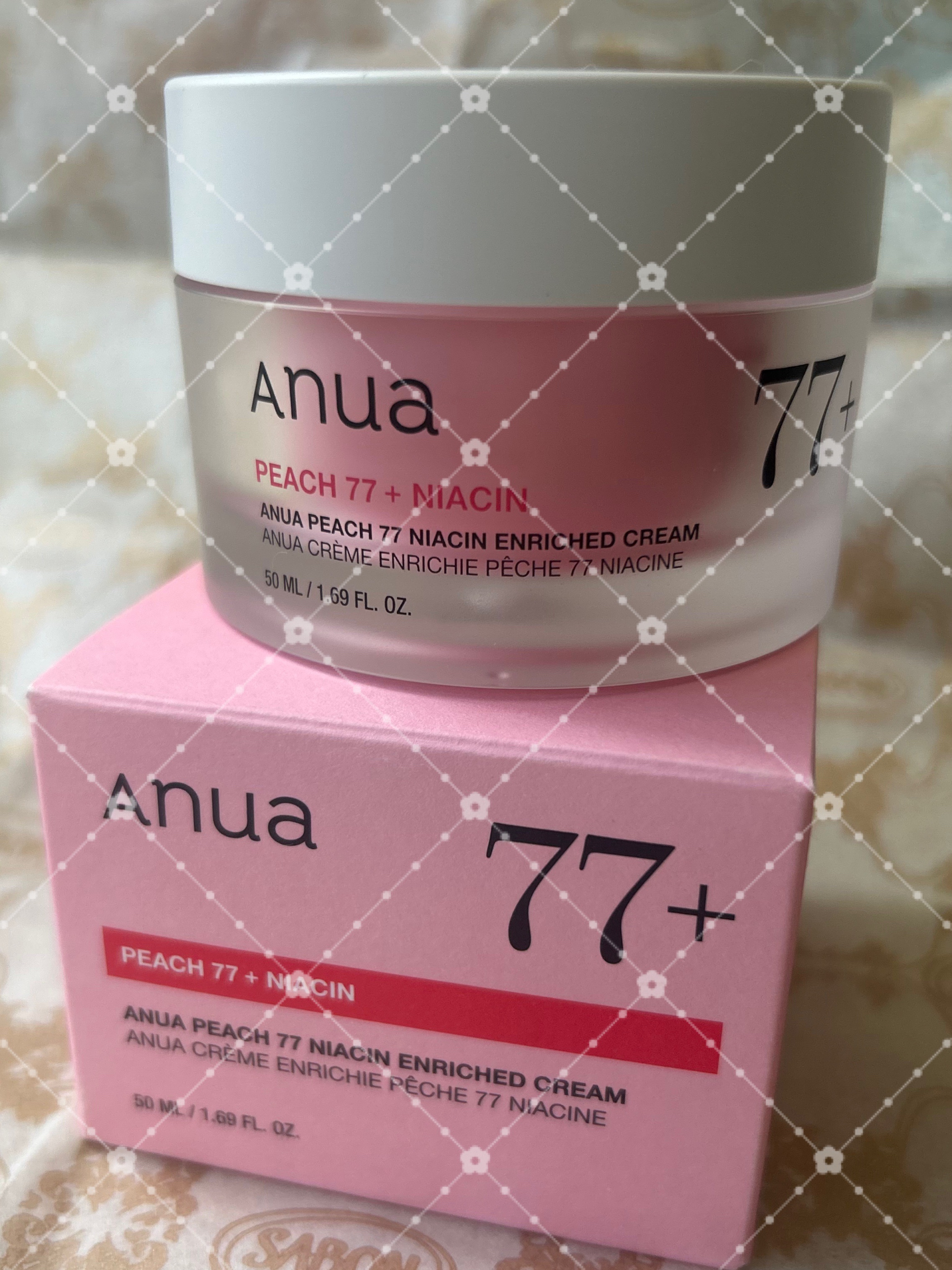 桃77%ナイアシンリッチモイスチャークリーム/Anua/フェイスクリームを使ったクチコミ（1枚目）