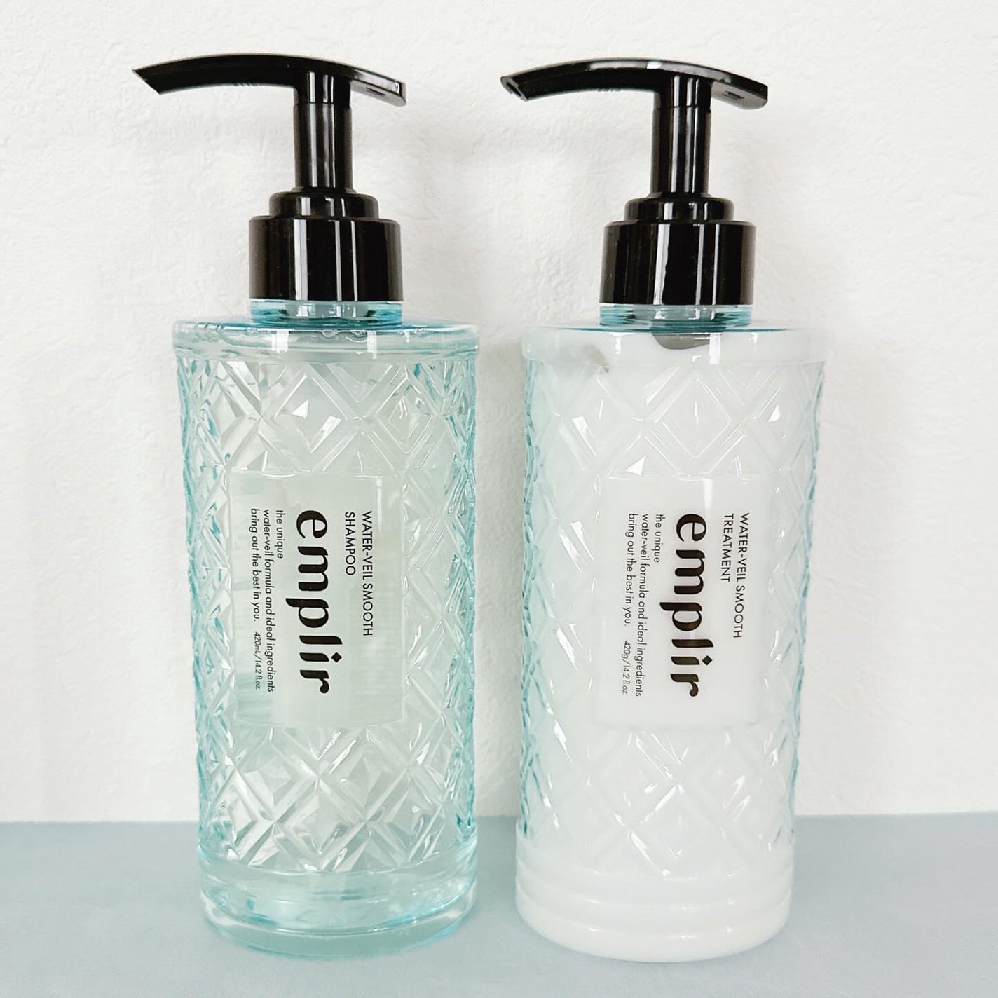 ウォーターベール スムース シャンプー/トリートメント/emplir/市販シャンプーを使ったクチコミ(3枚目)