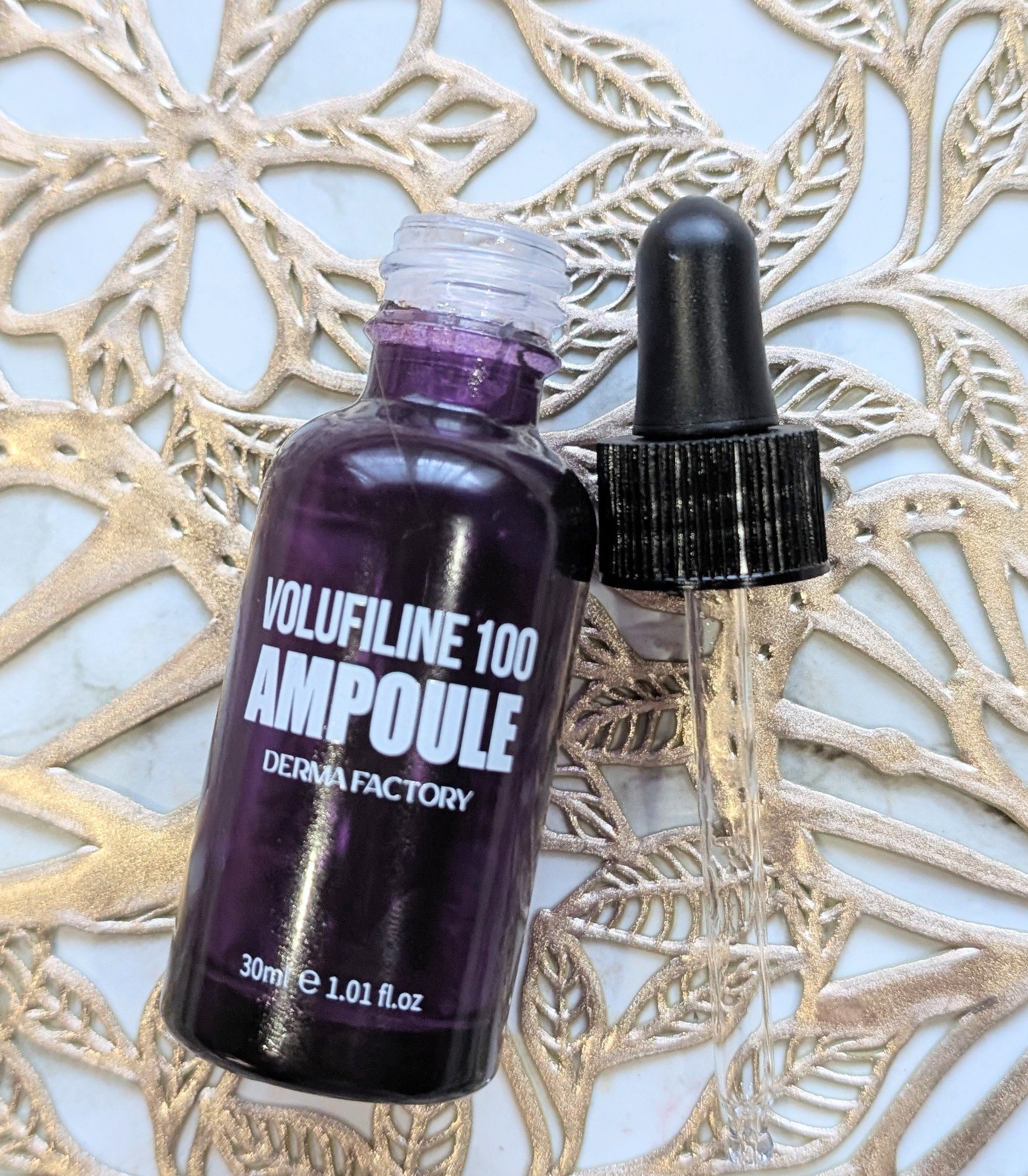 ボルフィリン 100％ 原液アンプル/DERMA FACTORY/美容液を使ったクチコミ（1枚目）