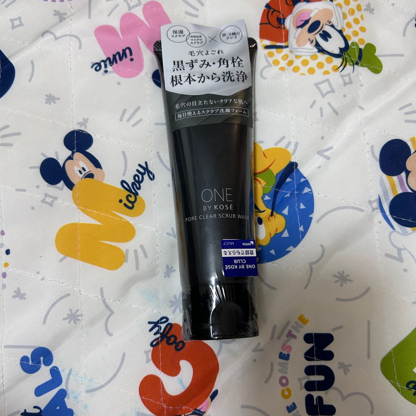ポアクリア スクラブ ウォッシュ/ONE BY KOSE/洗顔フォームを使ったクチコミ(1枚目)