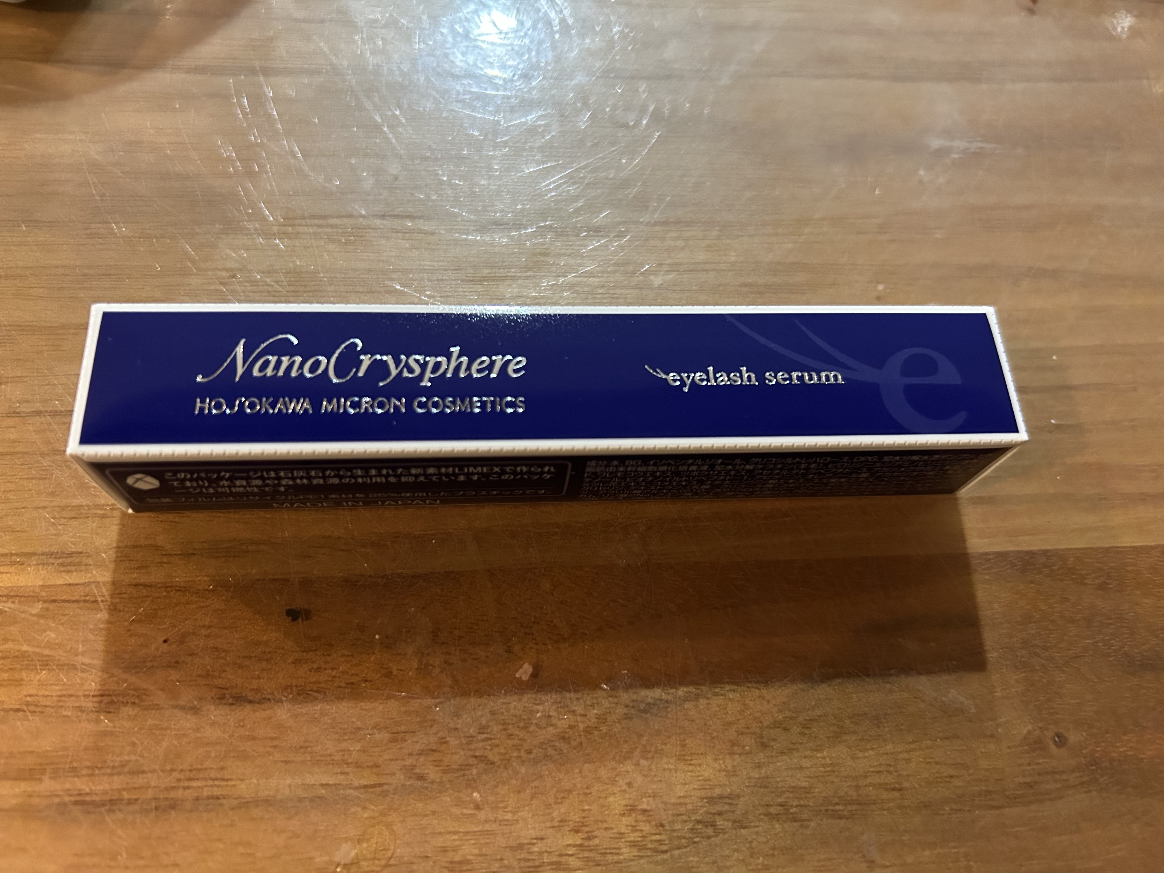 ナノクリスフェアアイラッシュセラム/ナノクリスフェア/まつげ美容液を使ったクチコミ（1枚目）